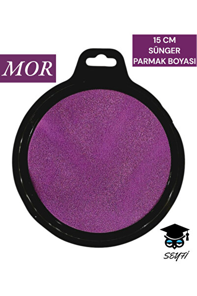 SEYFİKİRTASİYE 15 CM SÜNGER PARMAK BOYASI BASKI BOYASI