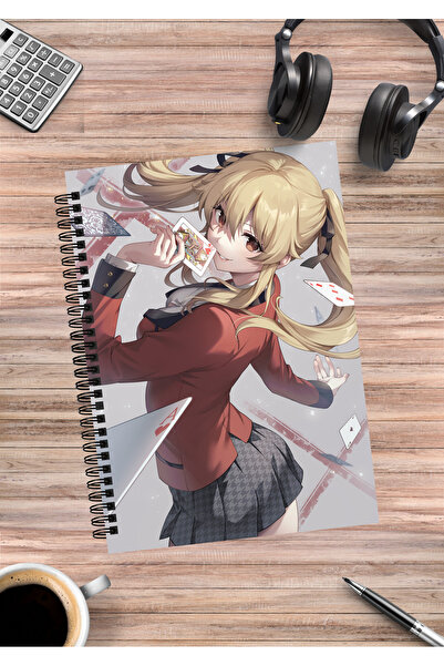 mertfigur Caiet cu spirală Kakegurui Anime A5 (50 coli)