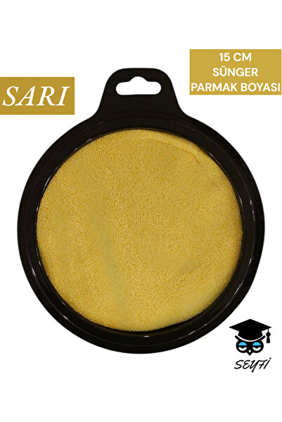 SEYFİKİRTASİYE 15 CM SÜNGER PARMAK BOYASI BASKI BOYASI