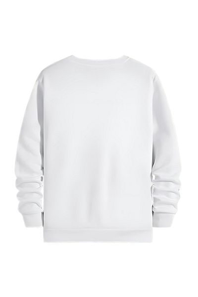 Gölge Store Μοντέρνο κομψό εμπριμέ Unisex Slimfit Crew Neck φούτερ 1368