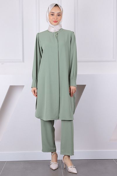 İmajButik Κοστούμι παντελόνι με ριμπ χιτώνα με ριμπ γιακά Judge