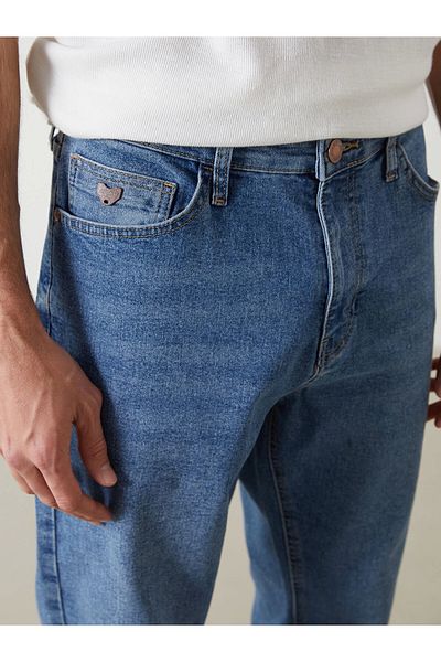LC Waikiki Ανδρικό τζιν παντελόνι LCW Jeans Indigo 730 Carrot Mold