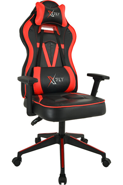 XFLY Oyuncu Koltukları XFly Vendetta Oyuncu Koltuğu-Kırmızı-Cafeye Özel-1509S...