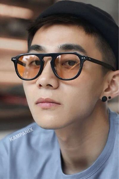 KAMPANİX Trend Model New Season Orange Unisex Sunglasses