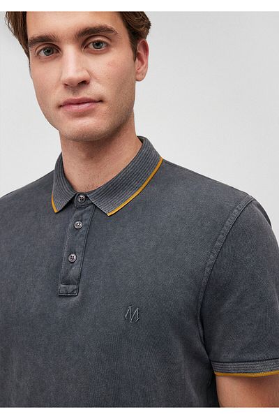 Mavi Men's Gray Polo T-shirt -065920-30653 Model