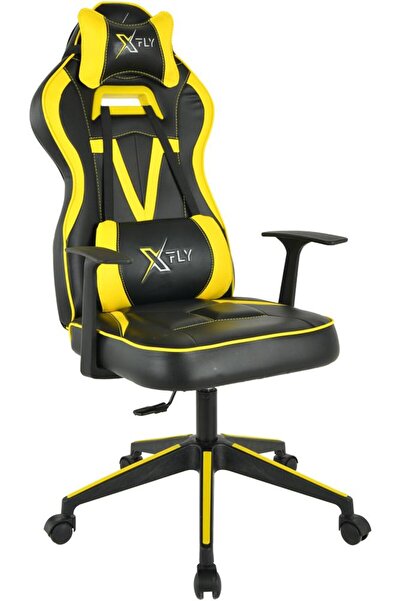 XFLY Oyuncu Koltukları XFly Vendetta Oyuncu Koltuğu-Sarı-Cafeye Özel-1509D0512