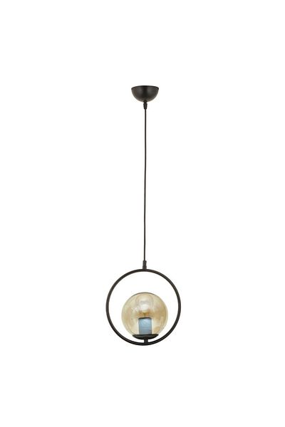 Apliqa Lustra HubRom, LUIS 3538-01-01-BL 25x74 cm 1xE27-60W Negru