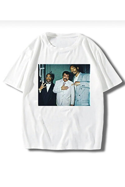 TRENDPUNKY Müslüm Gürses 2Pac Snoop Dogg Printed Oversized T-Shirt