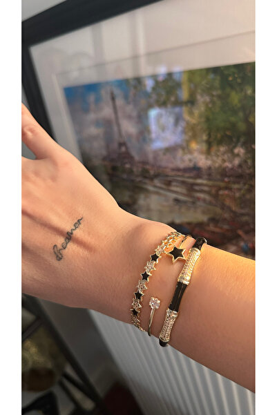 ACCESSORYBYTARZ Tektaş Yıldız Kelepçe Bileklik