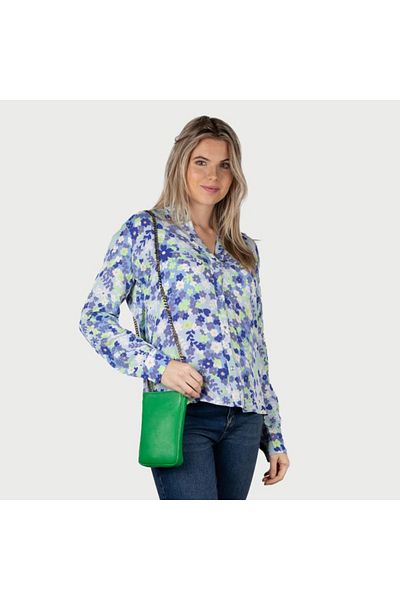 Cowboysbag Roxie Leder Handytasche Grün 3425-000927