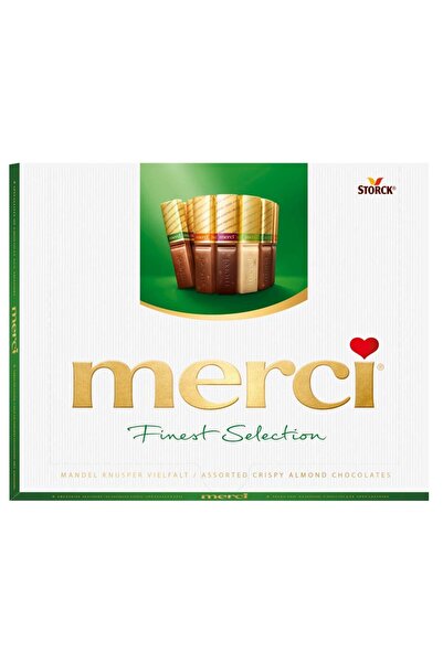 Genel Markalar Merci Finest Selection Crispy Almond Chocolate 250g - German Production
