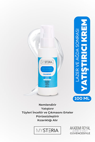 Lazer Epilasyon Ve Ağda Sonrası Tüy Azaltıcı Yatıştırıcı Nemlendirici Krem. 100ml