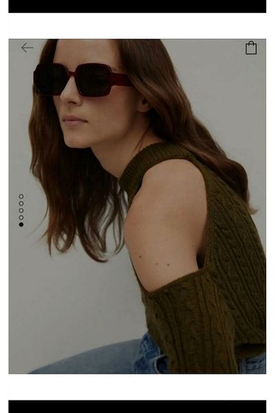 Butik Allbucks Mango - Square Sunglasses Abmng0005