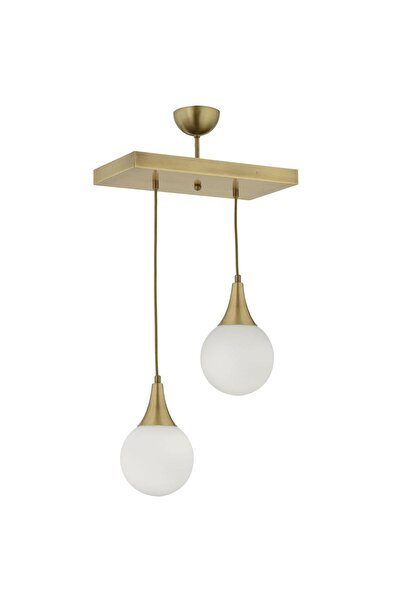 Apliqa Lustra HubRom, DAMLA 3062-1750-2S-FR 35x70 cm 2xE27-60W Antiq