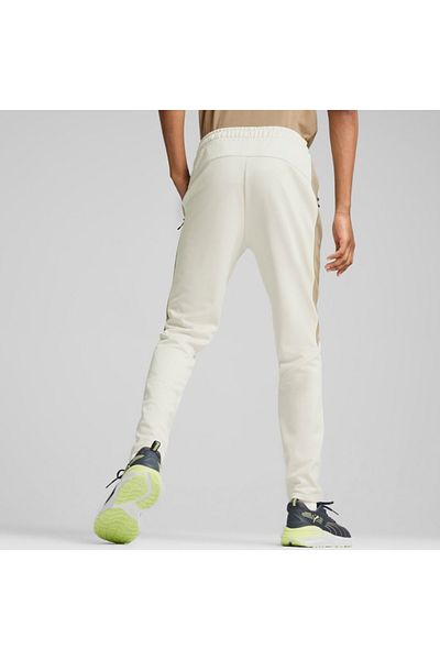 Puma Evostrıpe Warm Dk Παντελόνια Φόρμας Άσπρο 68170487 Ανδρικά