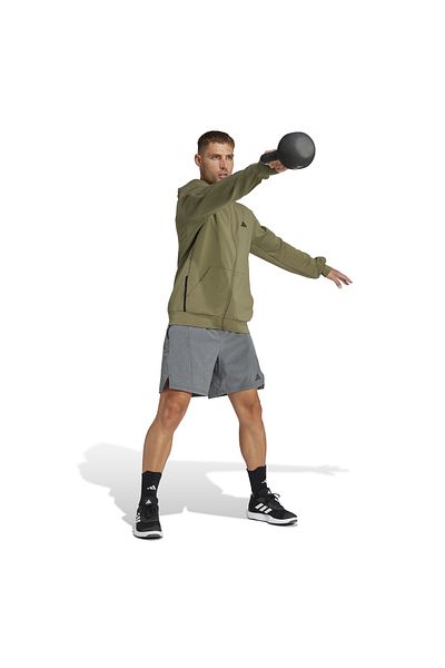 adidas Pantaloni scurți în melange, model negru Je5679