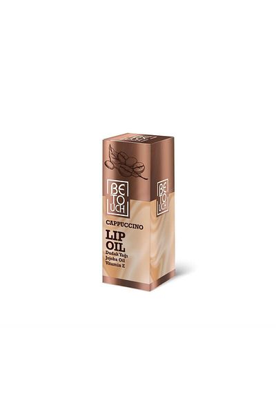 Be Touch Capuccino Lip Care Oil with Coffee Bean and Vitamin E 6 ml