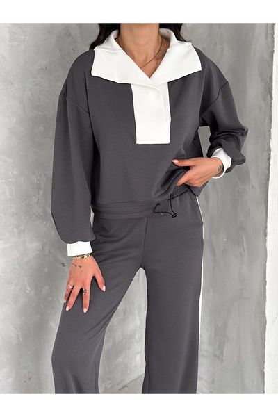 02Lady Fashion GARNITURĂ DE GULER DE GULER CU TEXTURA MOALE CU TEXTURA MOALE DE ȚESĂTURĂ MODAL