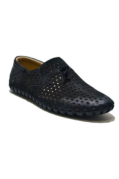Arda Handmade Genuine Nubuck Leather Men's Shoes Black Leather Shoes Casual Leather Shoes