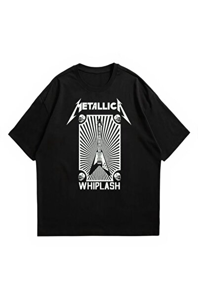 weywot تي شيرت ميتاليكا ويبلاش مطبوع ومفصل للجنسين، كاجوال ومريح للموسم