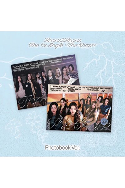 ikollect Hearts2Hearts - 1st Single Album [The Chase] Photobook A Ver.