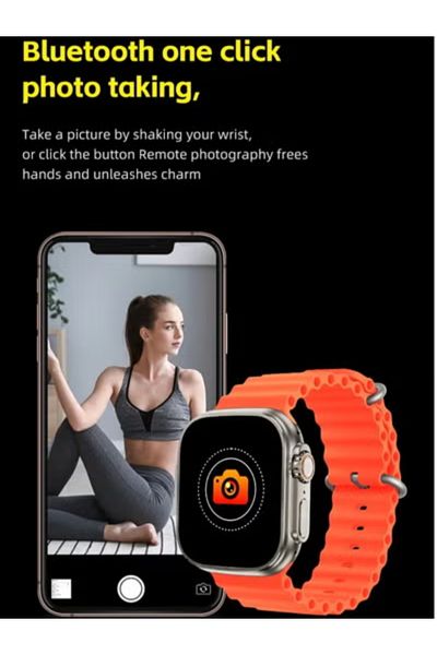 Wearfitpro X8 Ultra Smart Watch Compatible With Android And Apple With Fitness Tracker And Heart Rate Monitor