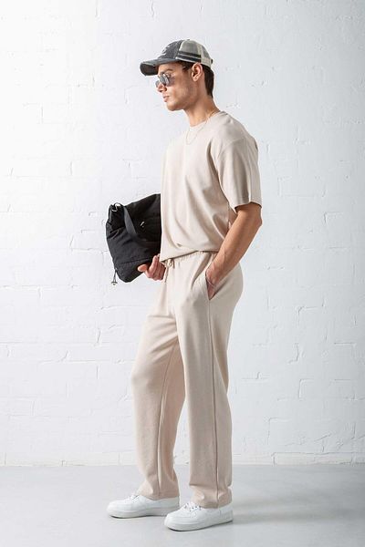 ablukaonline Ανδρικό μπλουζάκι Basic για Oversize και άνετο λευκό Masters