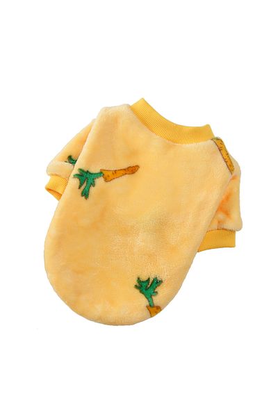 Choice XXL Carrot Fashion Pet Cat Clothes Winter Warm Sweatshirt Soft Cozy Cute Kitten Costume Hoodie Kitty