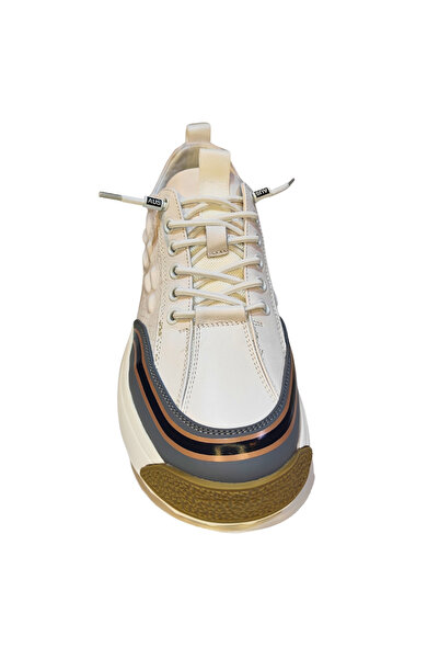 Guja Casual Sneakers - Leather Rubber Laced Shoes 2525Y572-1