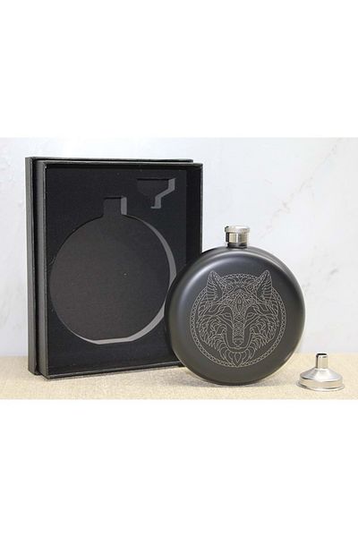PİRAMİGO 8 Oz Stainless Steel Round Flask