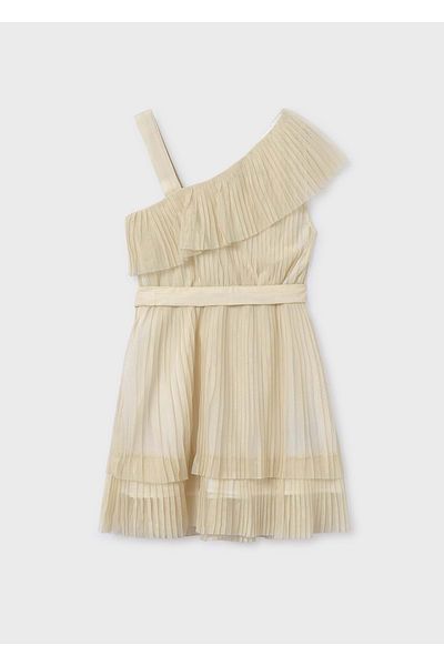 MAYORAL Cream Colored Girl's Dress