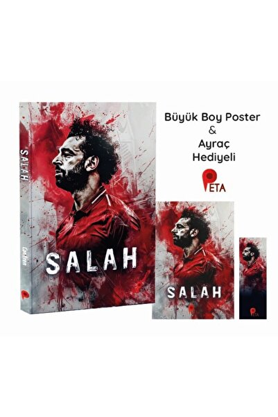 peta kitap Mohamed Salah - (POSTER VE AYRAÇ HEDİYELİ)
