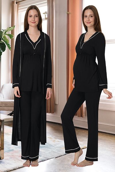 Puerpera Effortt Bias Sports Pajama Kit and Dressing Gown 4054