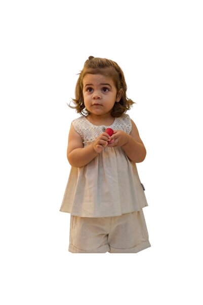 Vunisea Kız Bebek İkili Takım VANİLYA