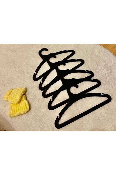 Rapithwin Children's Baby Clothes Hanger - Wooden 5-Piece 28cm X 15.5 cm