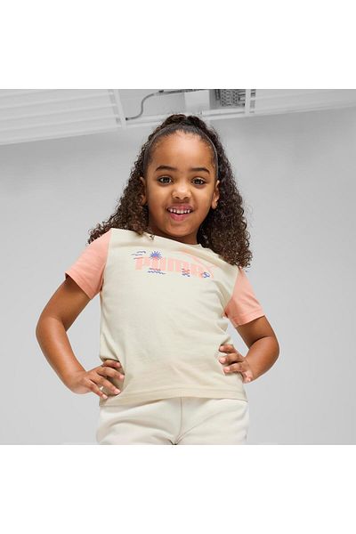 Puma Puma Sandy Adventures Beige T-Shirt Kids 68515587