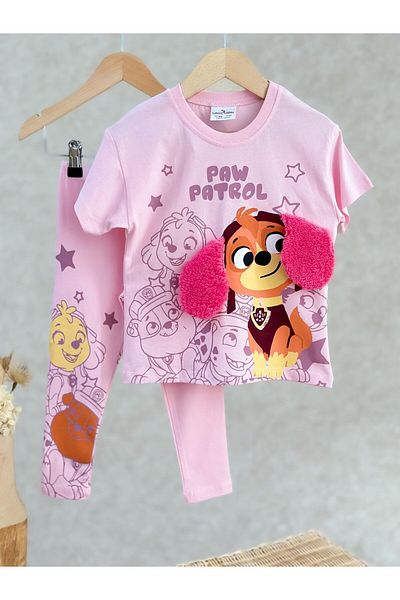Pinkitokids Paw Patrol Rocking Ear T-Shirt and Leggings Set