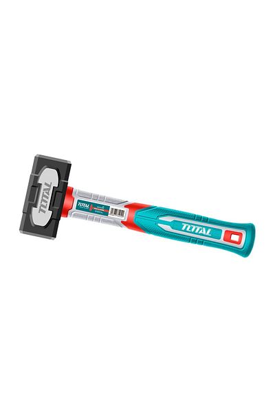 TOTAL 1000g Fiberglass Handle Stoning Hammer