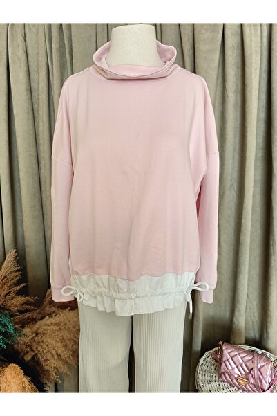 Pembe Büzgülü Tunik