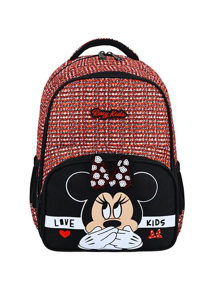 Roxy Minnie Mouse Set of 3 Primary School Bag, Thermal Lunchbox and Pencil Case Set