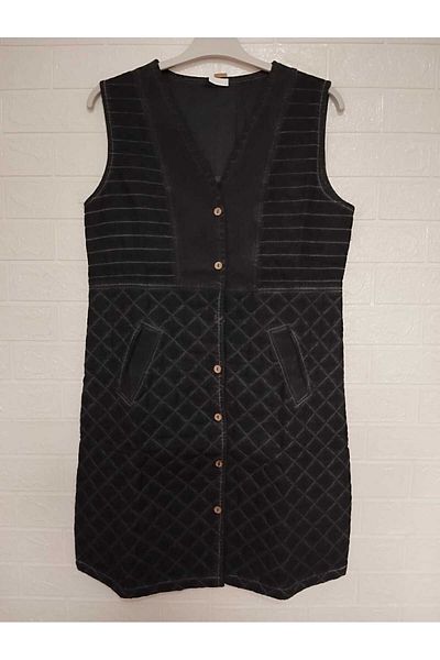 anne moda ankara Summer, 100% Cotton, Authentic, Textured, Long Vest