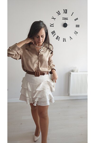 Butik Fırfırlı kısa etek