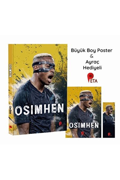peta kitap Victor Osimhen -peta (POSTER VE AYRAÇ HEDİYELİ)
