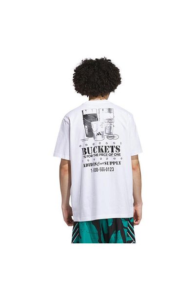 adidas SUM NOVELTY T 2 - Λευκό T-Shirt