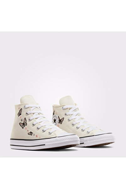 Converse Chuck Taylor All Star Butterflies Çocuk Ekru Sneaker