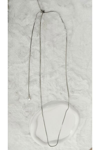 GM TAKI قلادة من الفولاذ المقاوم للصدأ بطبقة مزدوجة قابلة للتعديل مع تفاصيل لؤلؤية - مقاومة للتشوه والماء