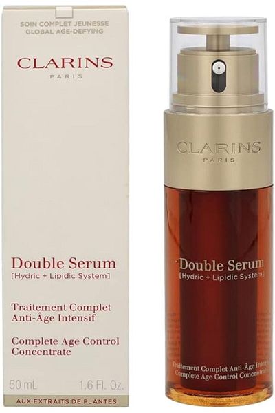 Clarins Clarins Double Serum for All Skin Types, 50 ml, All Types, Female