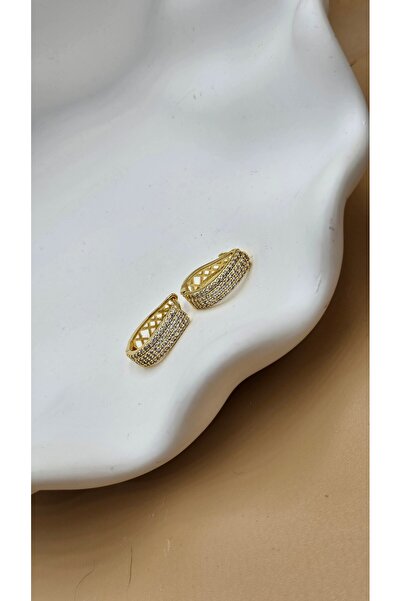 AURA Women's Earrings with Zircon Stone