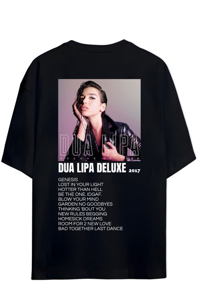 SVART WEAR تيشيرت دوا ليبا ديلوكس للجنسين بتصميم الظهر والصدر