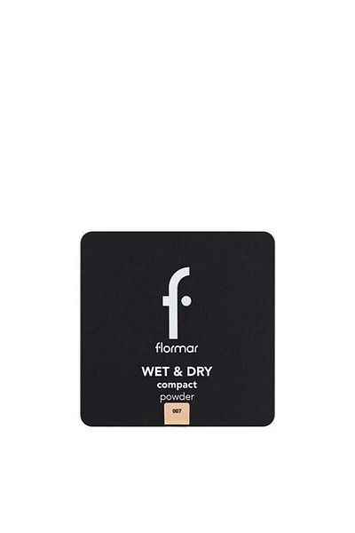Flormar Wet & Dry Compact Powder 007 Caramel Peach